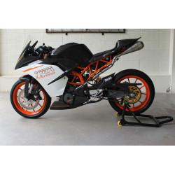 Carénage latérale avant gauche piste A, KTM RC 125/200/390 2013-21