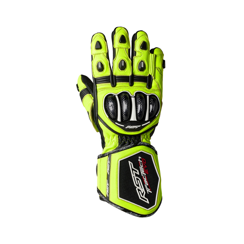 Gants RST TracTech Evo 4 - jaune fluo/noir