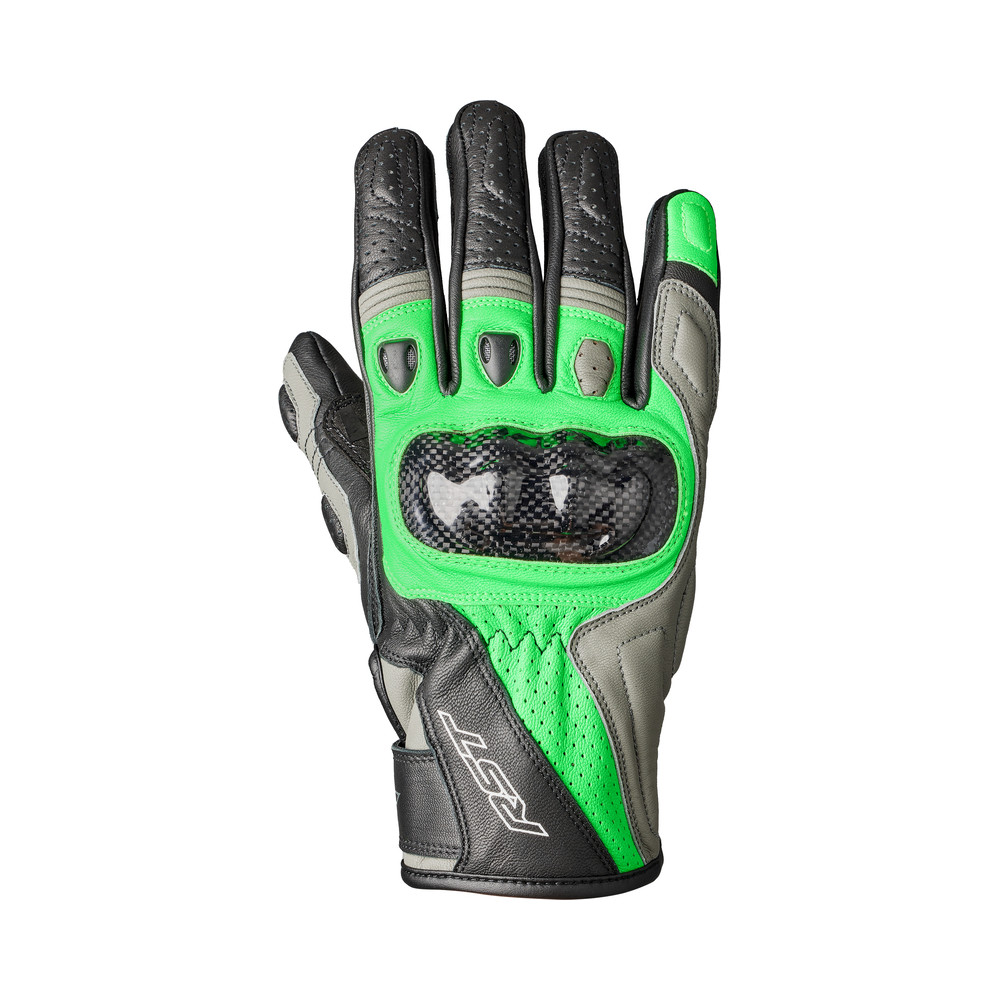 Gants RST Stunt 3 CE - vert fluo