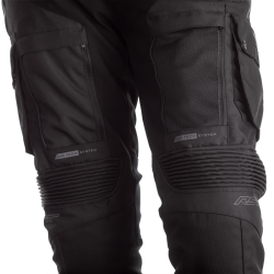 Pantalon RST Pro Series Adventure-X CE court textile - noir/noir taille 3XL