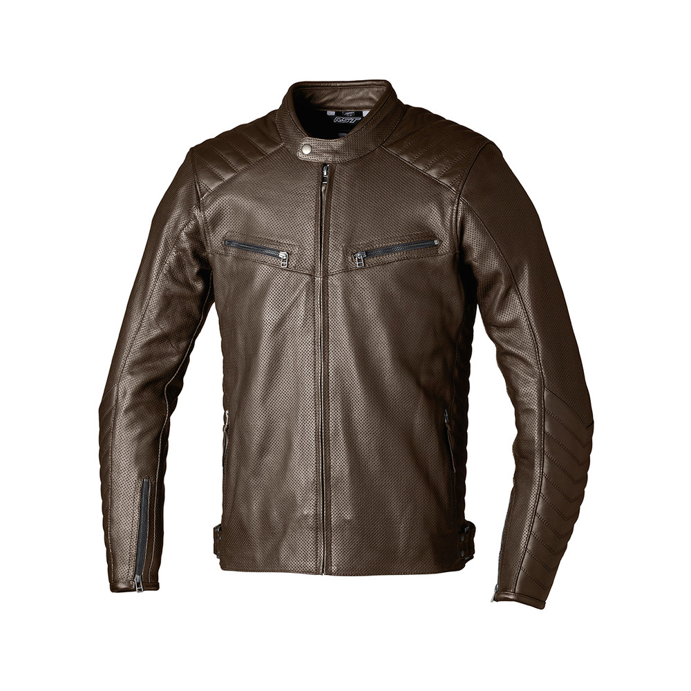 Veste cuir RST Roadster Air CE homme - marron