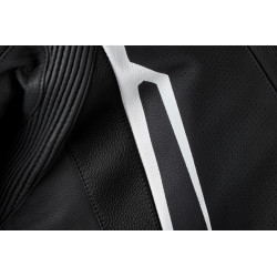 Veste cuir RST TracTech Evo 5 CE homme - noir/blanc/noir