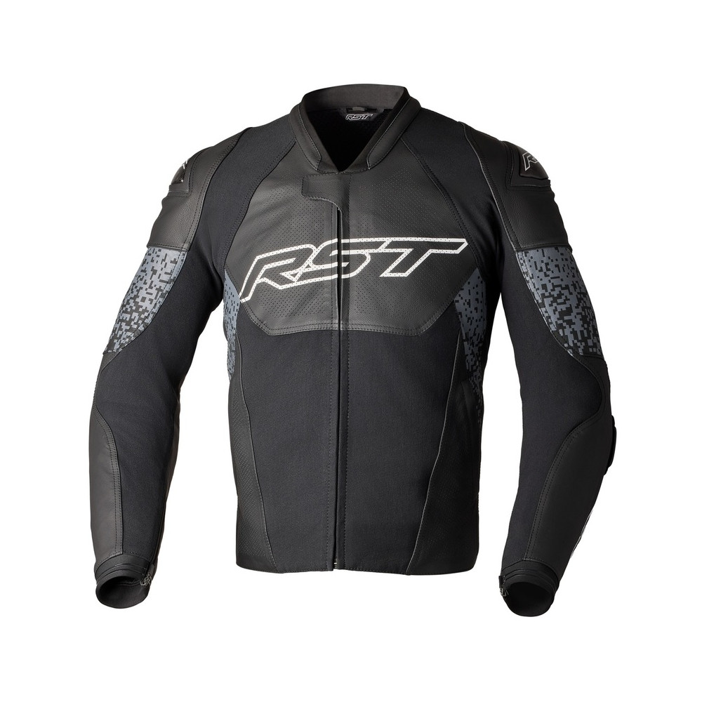 Veste cuir RST Pro Series Supersport-K CE - noir/gris