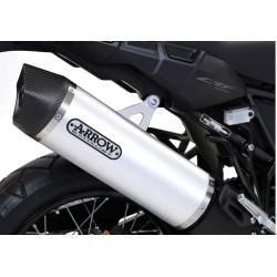 Echappement Arrow Maxi Race Tech Aluminium, Honda CRF 1000 L Africa Twin 2016-19