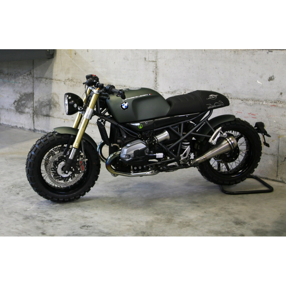 Silencieux Universel Moto 60 Mm - Fibre De Carbone Et Alliage Titane - Longueur 89 Mm - Neuf Pour échappement