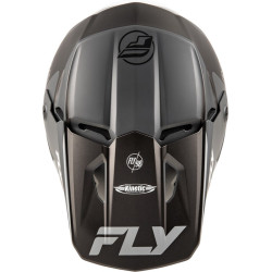 Casque FLY RACING Kinetic Rally - gris mat/noir/blanc