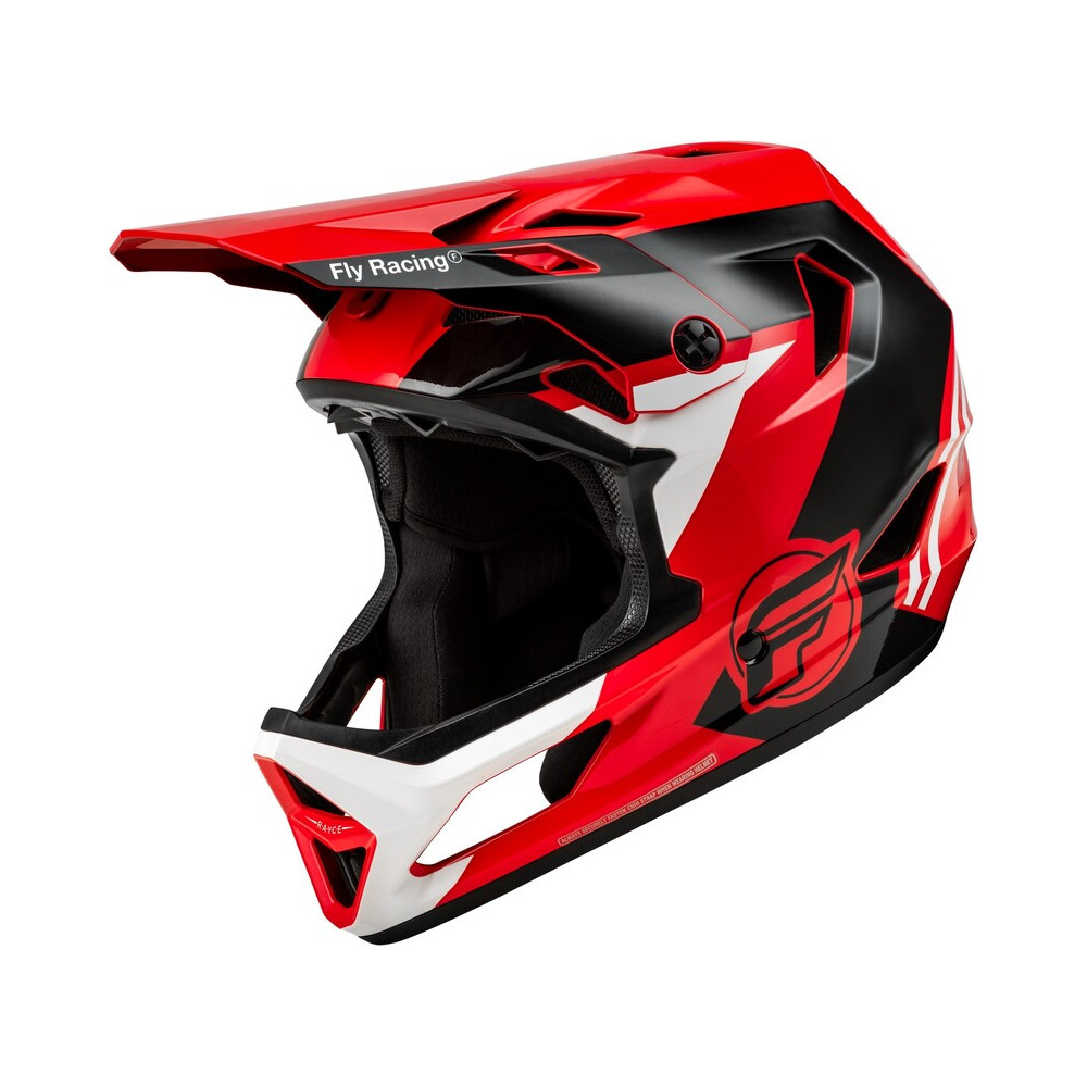 Casque vélo FLY RACING Rayce - rouge/noir/blanc