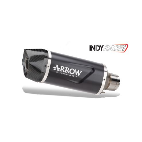 Silencieux Arrow Indy Race Evo Noir sortie carbone - CF Moto 450 MT 2025