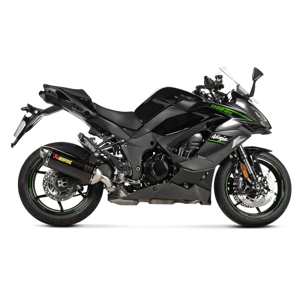 Echappement Akrapovic Racing Carbone - Kawasaki Ninja 1100 SX 2025