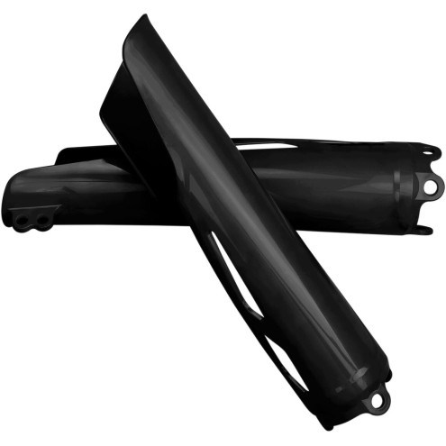Protège fourche UFO noir Honda CR250/450R-RX