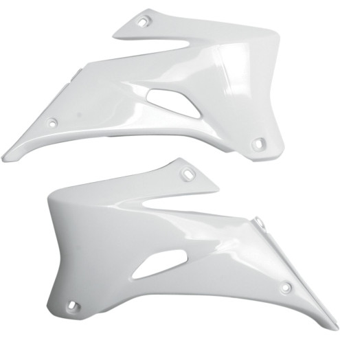 Ouïes de radiateur UFO blanc Yamaha YZ250F/450F