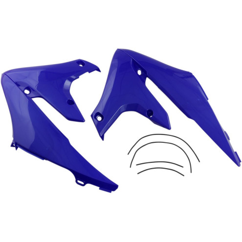 Ouïes de radiateur UFO bleu Yamaha YZ450F