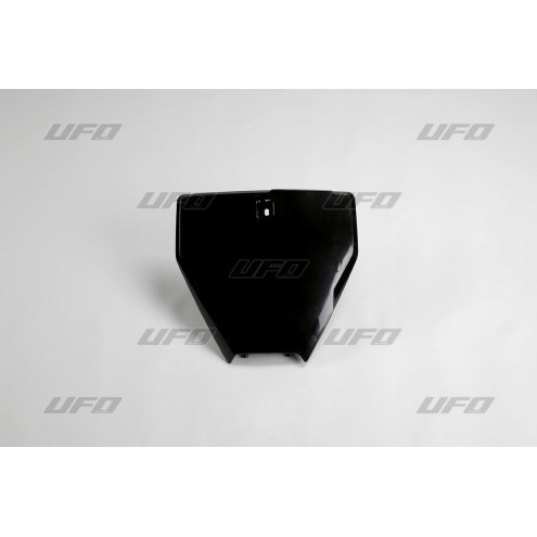 Plaque numéro frontale UFO noir Husqvarna FC