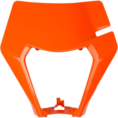 Plaque numéro frontale UFO orange KTM EXC/EXC-F
