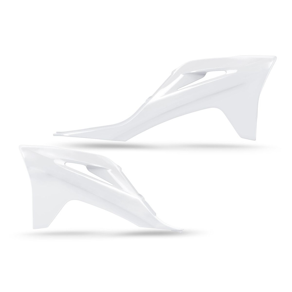 Ouïes de radiateur UFO blanc Gas Gas MC