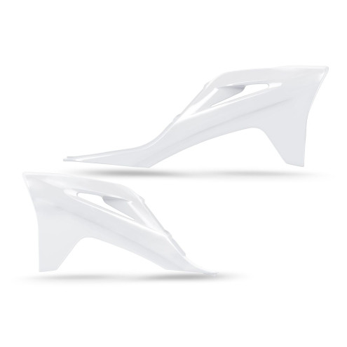 Ouïes de radiateur UFO blanc Gas Gas MC