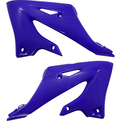 Ouïes de radiateur UFO - bleu Yamaha YZ125/250