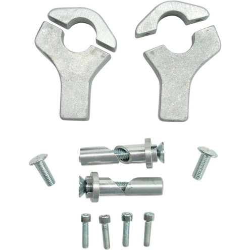 Kit fixation UFO protège-mains Jumpy Ø22mm