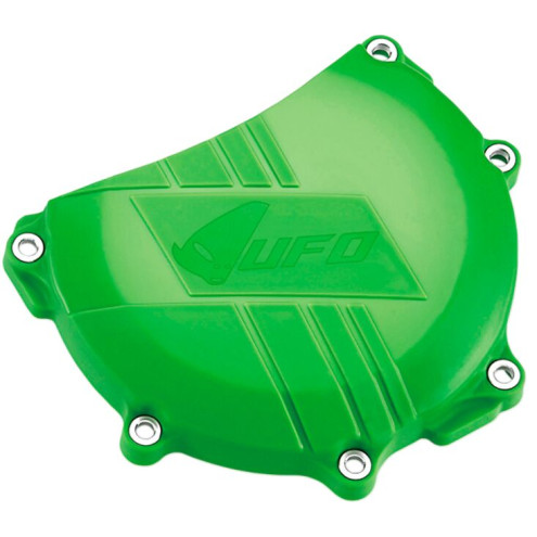 Protège carter embrayage UFO vert Kawasaki KX450F