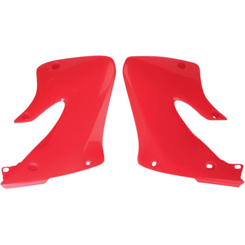 Ouïes de radiateur UFO rouge Honda CR125R/250R