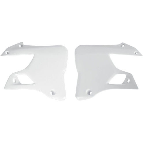 Ouïes de radiateur UFO blanc Yamaha