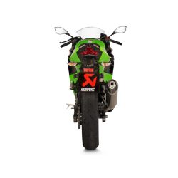 Echappement Akrapovic Titane - Kawasaki Z400 et Ninja 400 2019-24