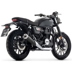 Silencieux Arrow Rebel Black embout chromé - Honda GB 350 S 2025