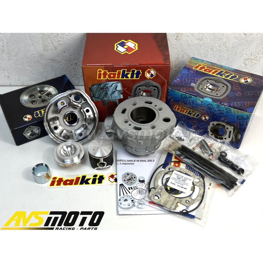 Kit cylindre Italkit 70 Racing Ø48mm - Minarelli AM6