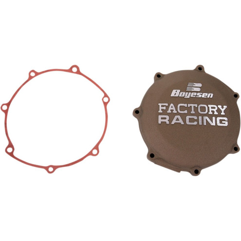 Couvercle de carter d'embrayage BOYESEN Factory Racing magnésium Yamaha YZ250F