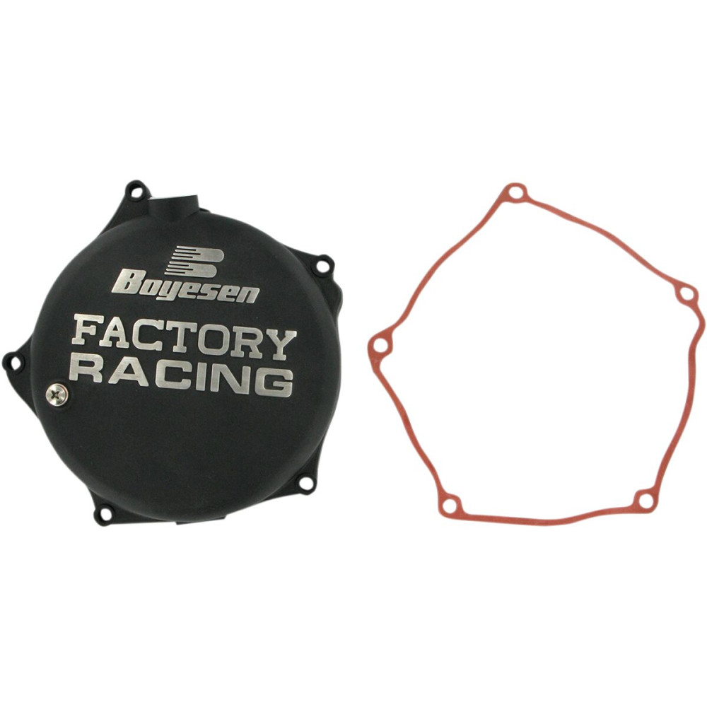 Carter embrayage Boyesen Factory Racing noir - Kawasaki KX250F 04-08