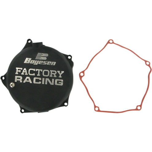 Carter embrayage Boyesen Factory Racing noir - Kawasaki KX250F 04-08