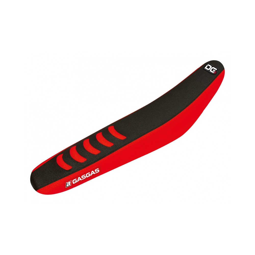 Housse de selle BLACKBIRD Double Grip 3 rouge/noir Gas Gas