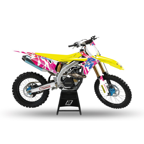 Kit déco complet BLACKBIRD Retro - Suzuki RM 125/250