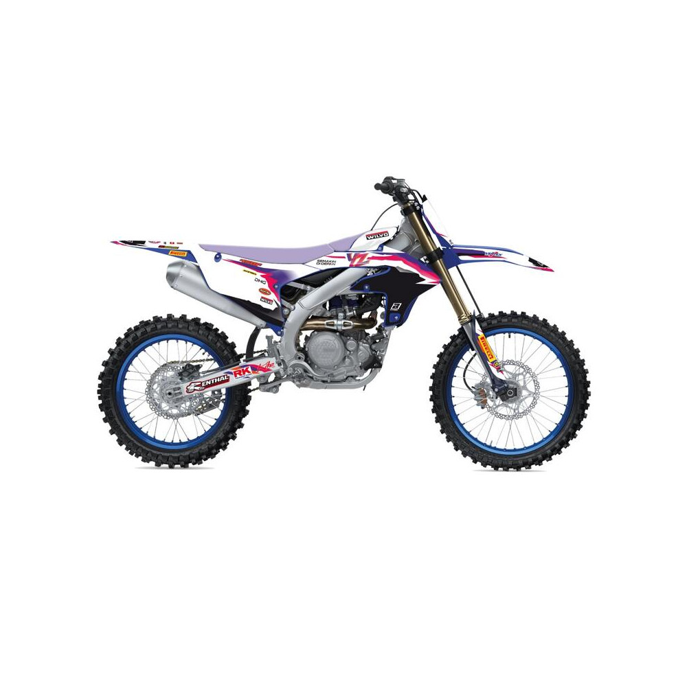 Kit déco BLACKBIRD Replica Yamaha Factory 23 50e anniversaire Yamaha