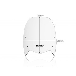 Bulle WRS Standard transparente - Yamaha XTZ 700 Ténéré 2019-2024