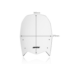 Bulle WRS Touring claire - Yamaha XTZ 700 Ténéré 2019-2024