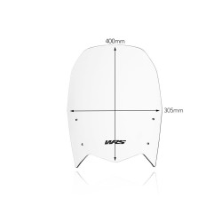 Bulle WRS Caponord transparent - Yamaha XTZ 700 Ténéré 2019-2024