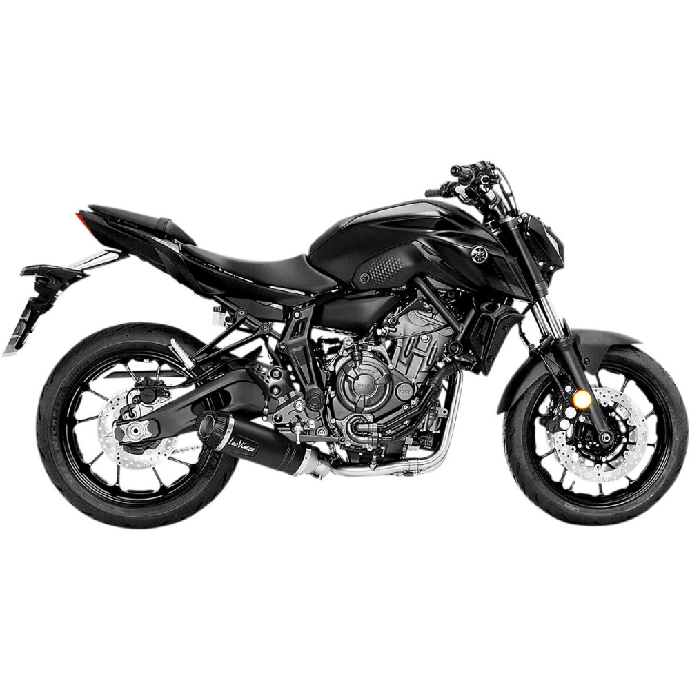 Ligne Léovince LV One Evo Black - Yamaha MT-07 / Tracer 7 / XSR 700 / YZF-R7