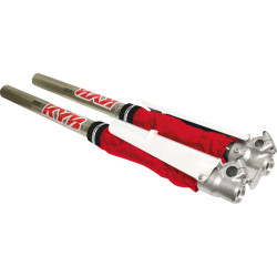 Protection tube et spy de fourche Blackbird rouge