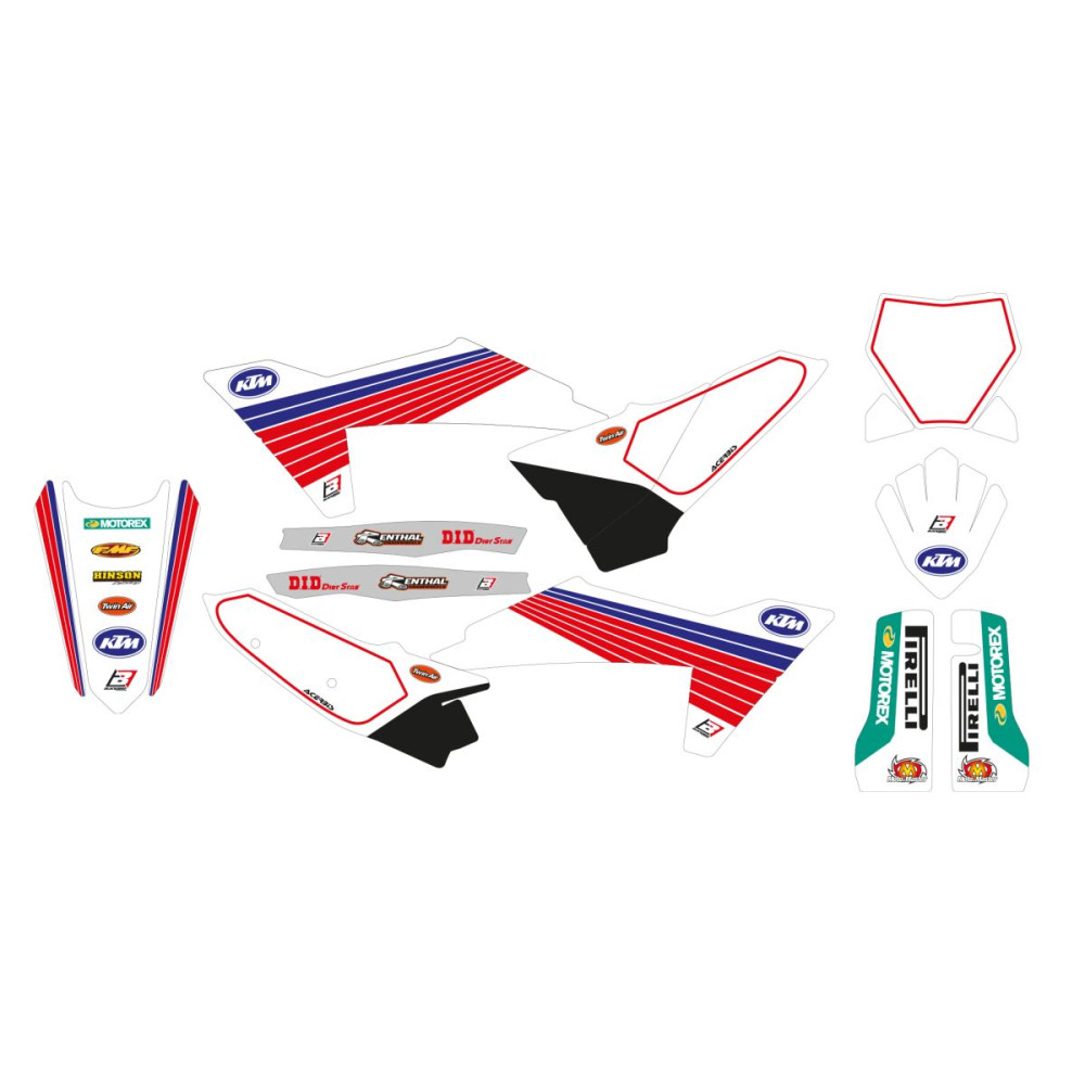 Kit déco Blackbird Racing