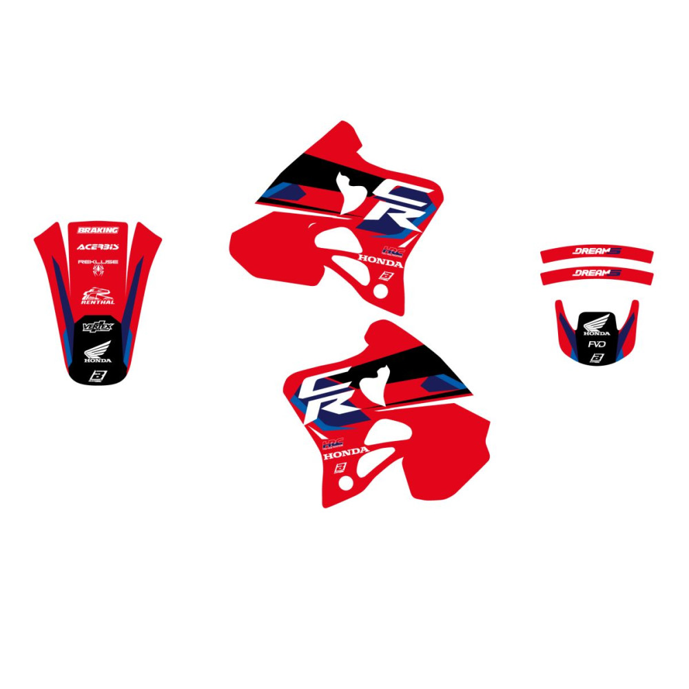 Kit déco Blackbird Racing