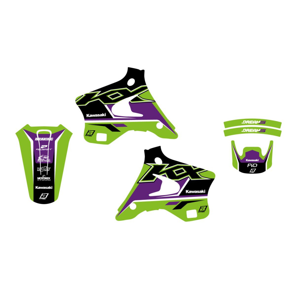 Kit déco Blackbird Racing