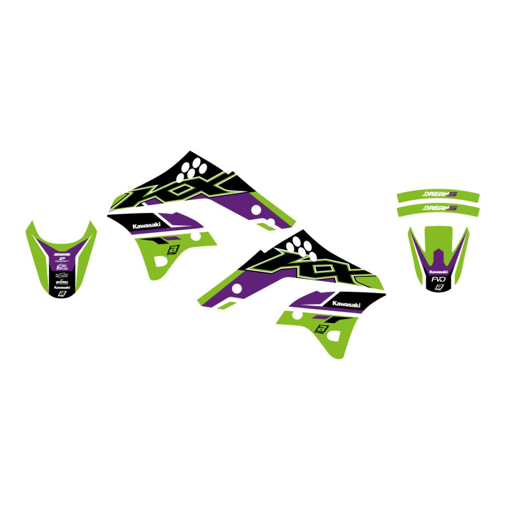 Kit déco Blackbird Racing