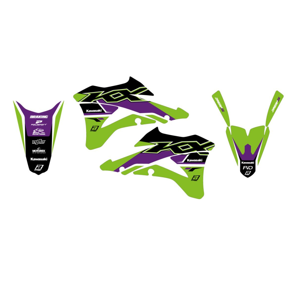 Kit déco Blackbird Racing