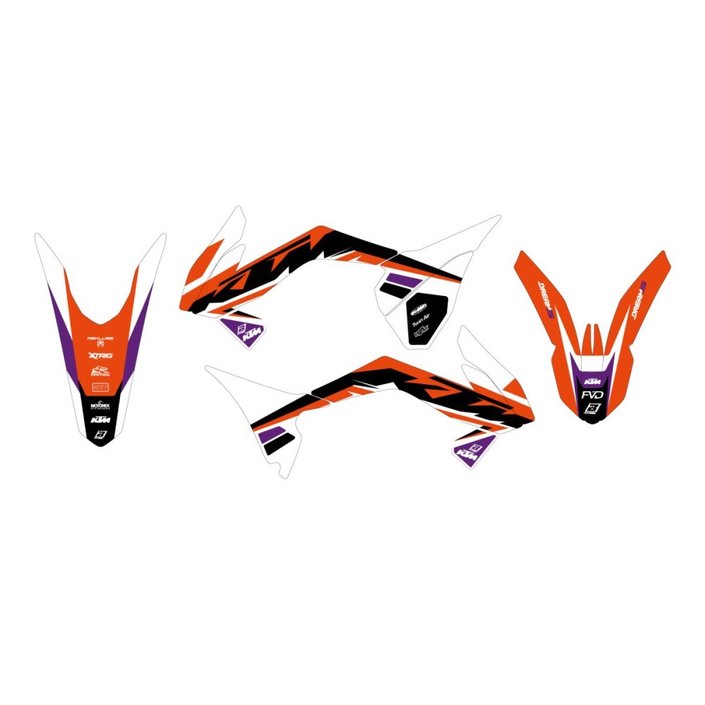 Kit déco Blackbird Racing