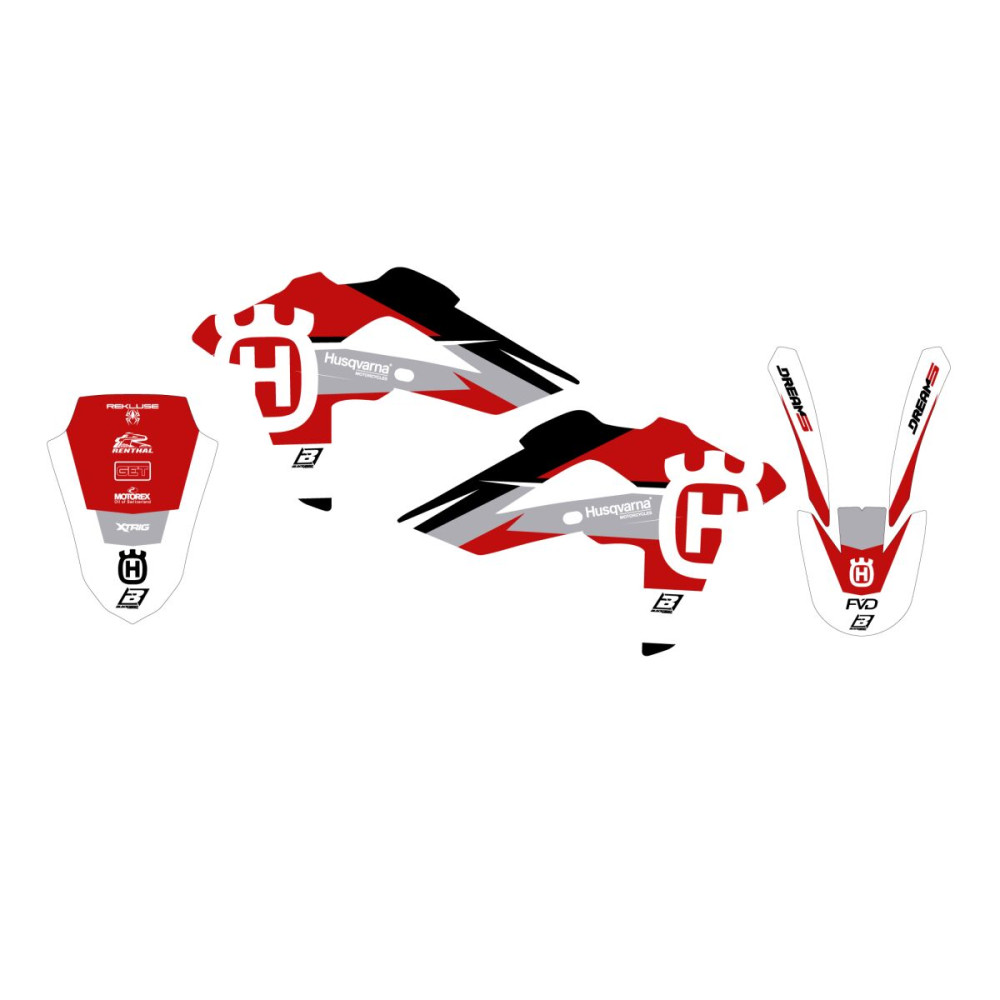 Kit déco Blackbird Racing