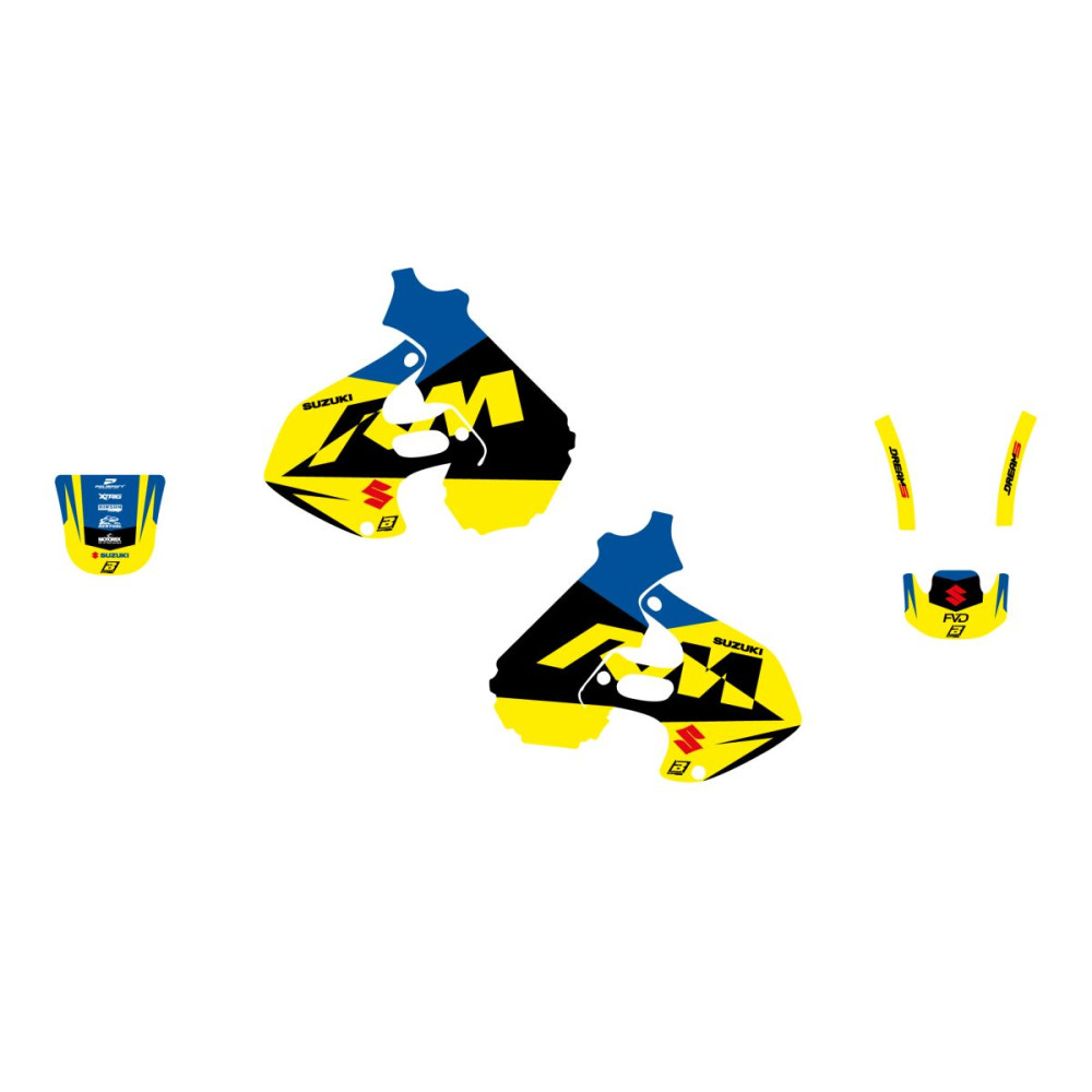 Kit déco Blackbird Racing