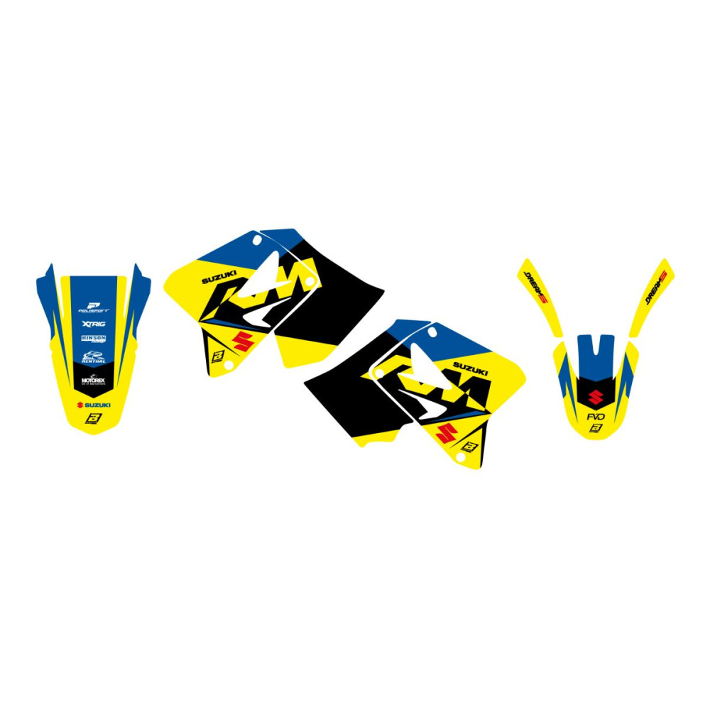 Kit déco Blackbird Racing