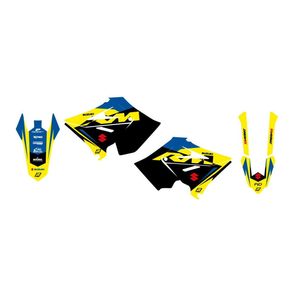 Kit déco Blackbird Racing