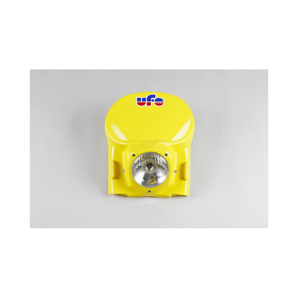 Plaque phare universelle UFO vintage jaune 1978-1990